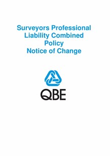 ARCHIVED - NJCT011021 Surveyors Professional Liability Combined Notice of Change