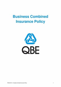 ARCHIVED - PBCC010119 Business Combined Insurance Policy