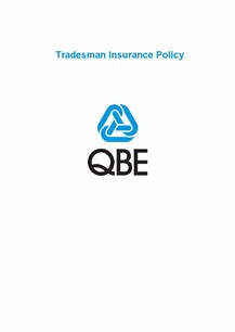 ARCHIVED - PTRA100619 Tradesman Insurance Policy (Imarket) 