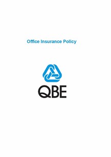 ARCHIVED - POFF170919 Office Insurance Policy