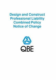 ARCHIVED - NJDD110121 Design and Construct Professional Liability Combined  Notice of Change