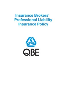 PJPK070121 QBE Insurance Brokers Professional Liability