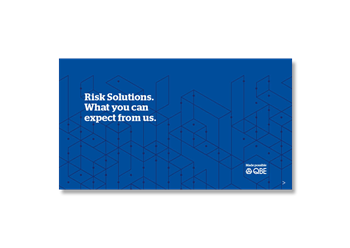 Risk Solutions - What you can expect from us