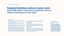 Motor Risk Solutions Case Study - Backline Logistics