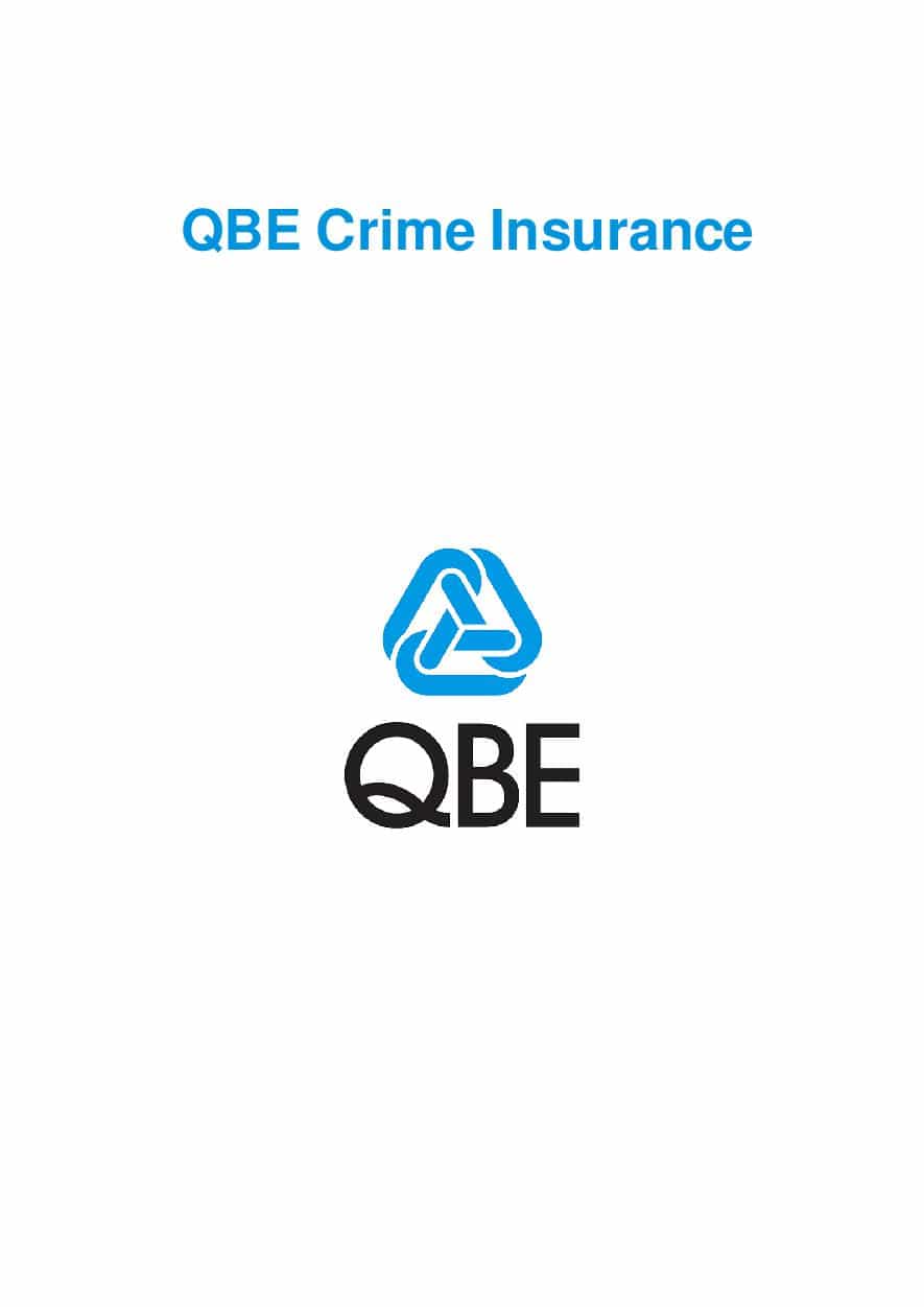 PCRS060321 QBE Crime Insurance Policy