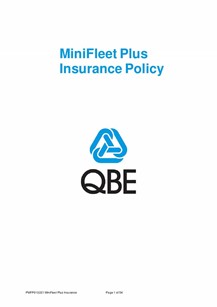 PMFP010221 MiniFleet Plus Insurance Policy Wording
