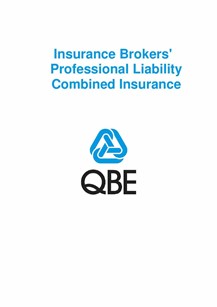 PJBK011021 Marsh Commercial Insurance Brokers PI Combined Wording