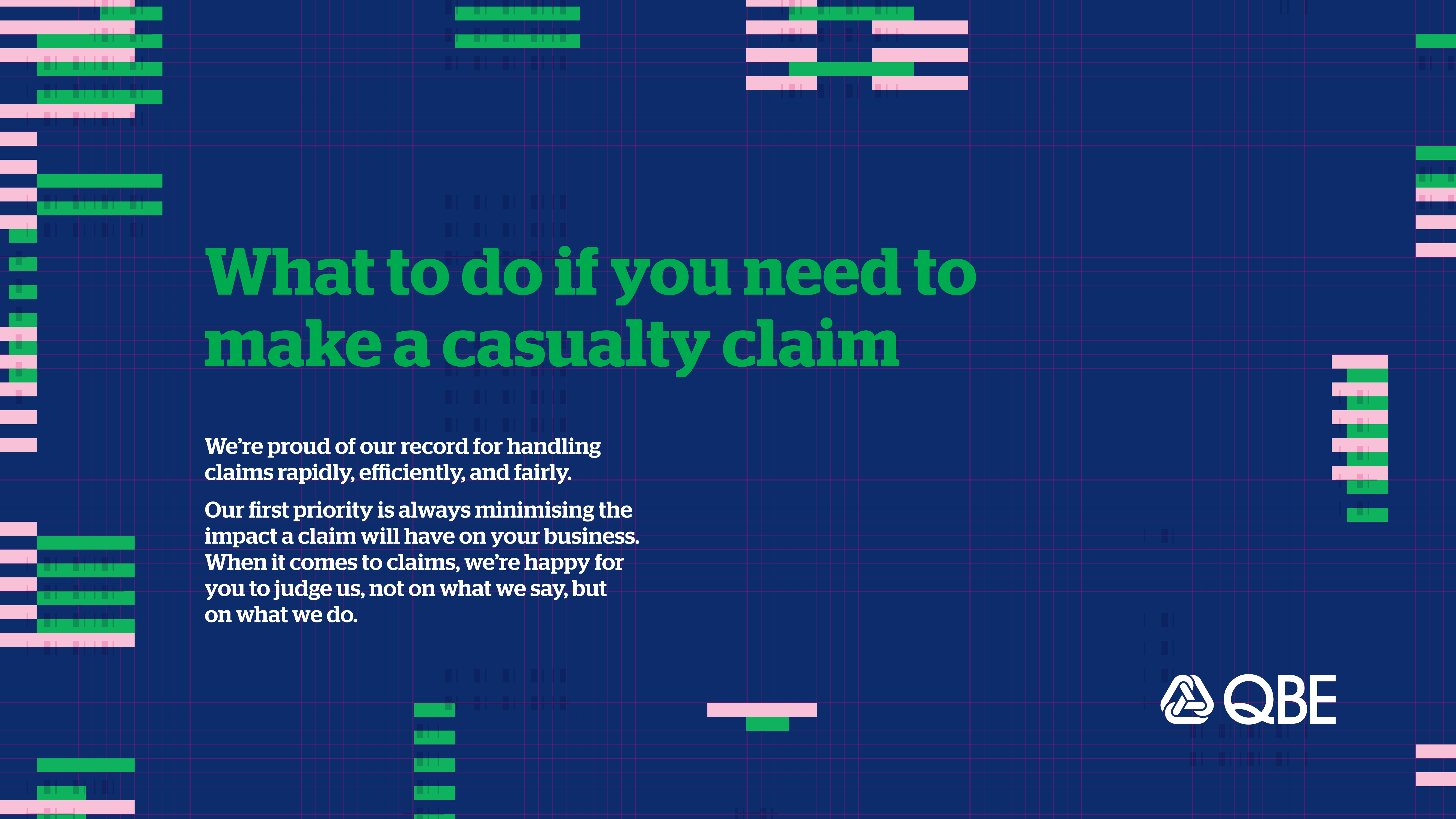 How to make a Casualty claim