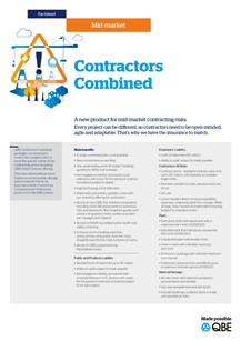 Contractors Combined Product Sheet