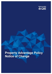 Property Advantage Notice of Change