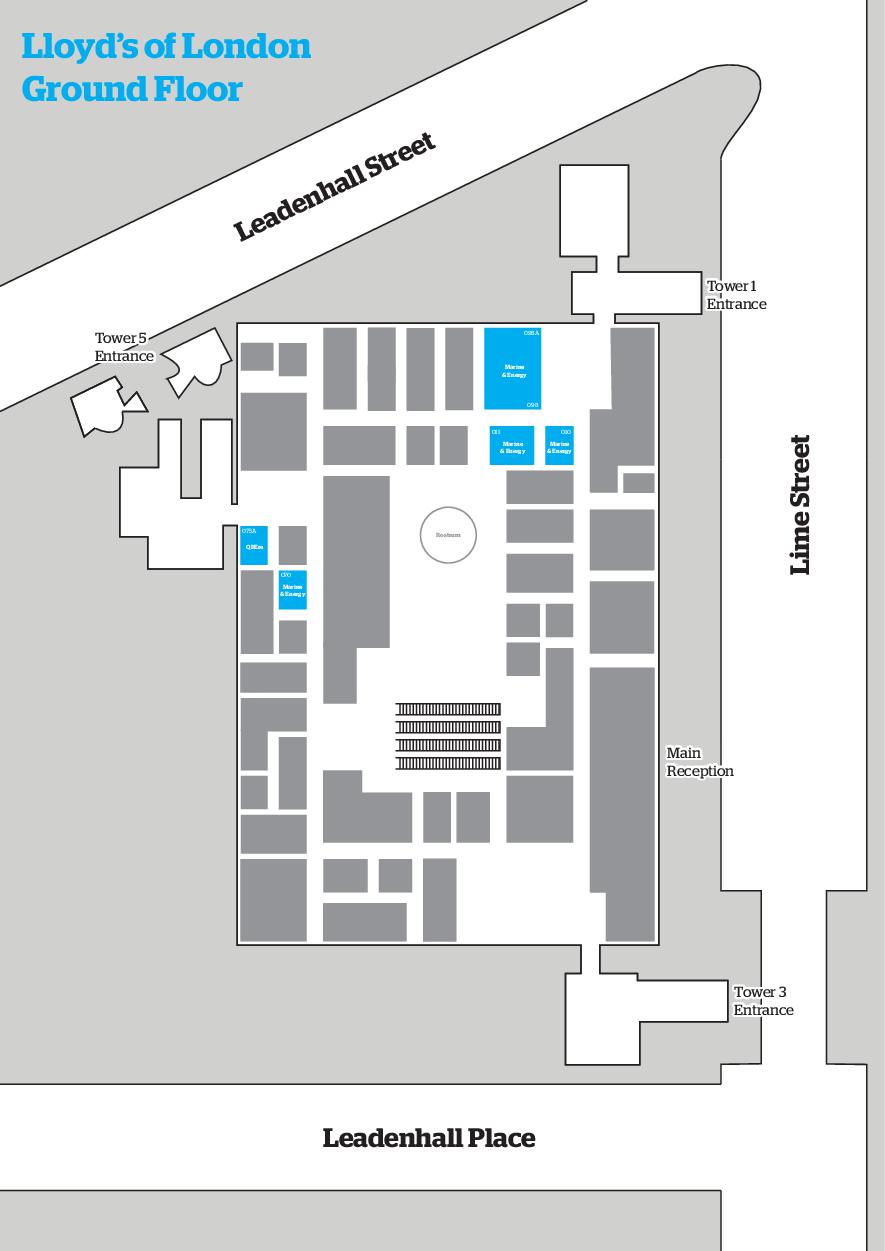 Lloyd's of London floorplan