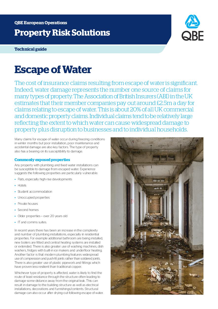 Escape of Water (PDF 922Kb) 