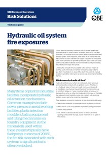 Hydraulic Oil System Fire Exposures (PDF 397Kb) 