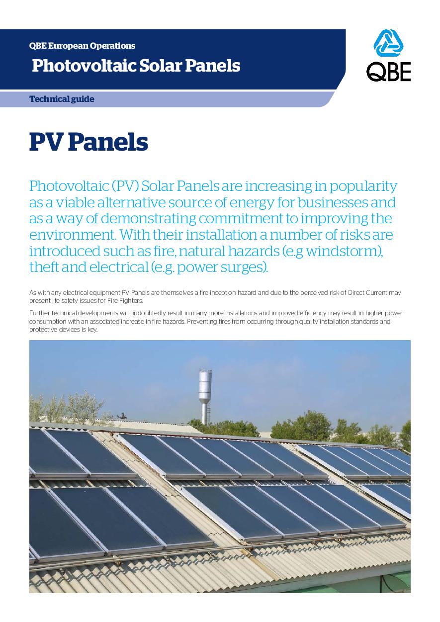 Photovoltaic Solar Panels (PDF 233Kb) 