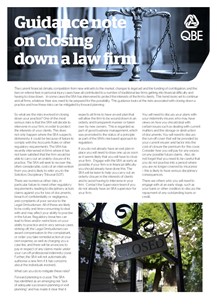 E&W Solicitors - closing down a law firm (PDF 1.8Mb) 