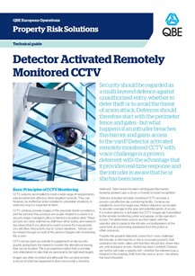 Detector Activated Remotely Monitored CCTV (PDF 1.5Mb) 