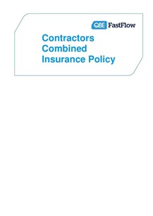 ARCHIVE - PCPP120816 Fastflow Contractors' Combined Policy
