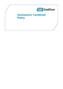 ARCHIVE - PCPP010413 Fastflow Contractors' Combined Policy