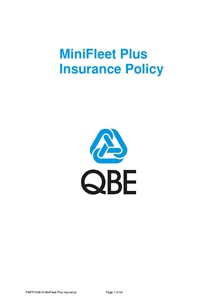 PMFP120816 MiniFleet Plus Insurance Policy (PDF 598Kb)