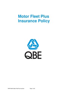 ARCHIVE - PMFP120816 Motor Fleet Plus Insurance Policy