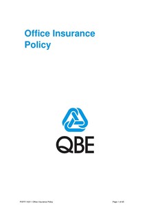 ARCHIVE - POFF110211 Office Insurance Policy
