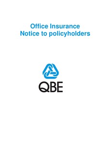 Office Notice to Policyholders