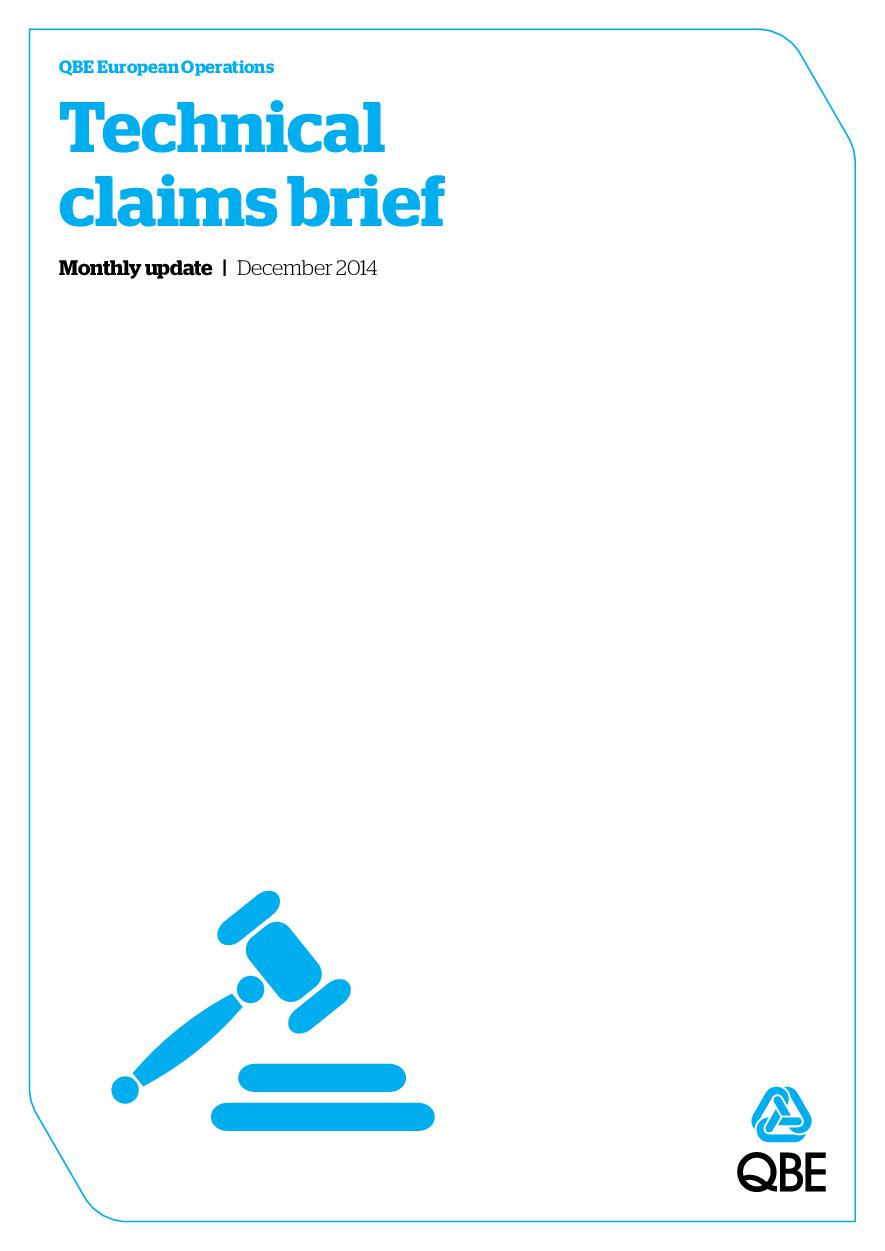Technical Claims Brief - December 2014 (PDF 3.6Mb) 