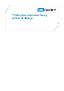 NTRA060915 FastFlow Tradesman Notice of change (PDF 111Kb)