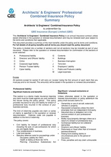 ARCHIVE - KJCT010412 Surveyors' Professional Combined Summary