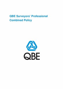 ARCHIVE - PJCT030913 QBE Surveyors' Professional Combined Policy