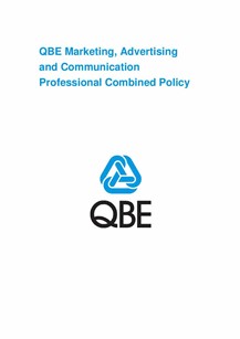 ARCHIVE - PJME051015 QBE Marketing Advertising and Communication Professional Liability