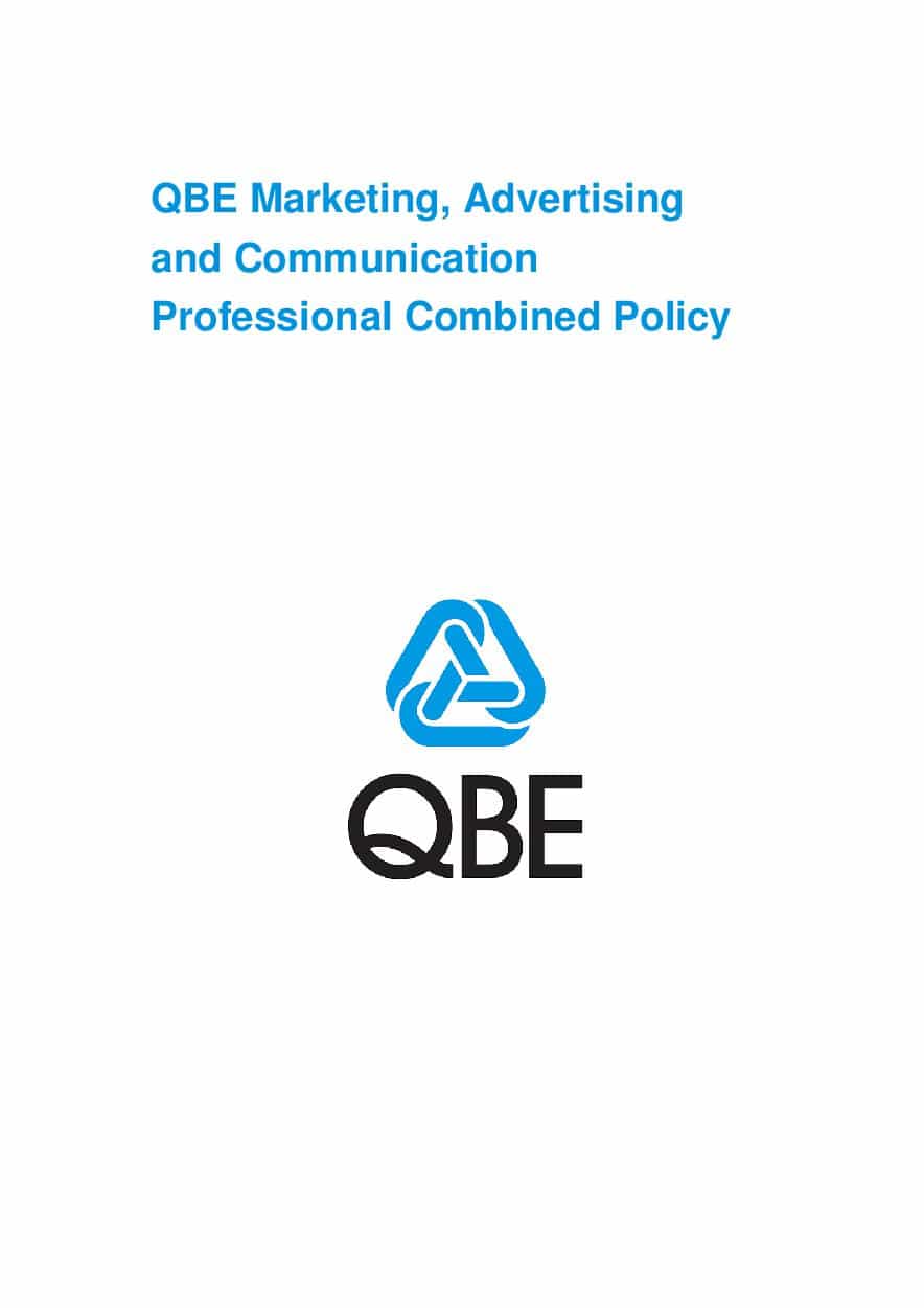 ARCHIVE - PJME030913 QBE Marketing, Advertising and Communication Prof Combined