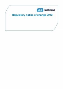 ARCHIVE - NFFW030913 FastFlow Regulatory Notice of Change 2013 (PI)