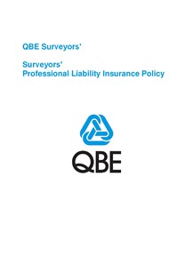 ARCHIVE - PJPL030515 QBE Surveyors' Professional Liability