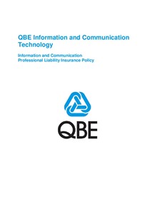 ARCHIVE - PJPW030515 QBE Information Communication Technology Professional Liability