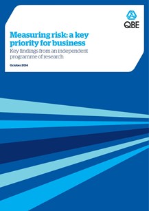 Measuring risk: a key priority for business (PDF 5Mb)