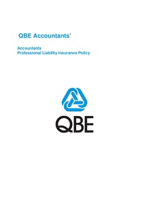PJPP050517 QBE Accountants Professional Liability Policy