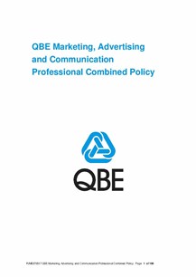 ARCHIVE - PJME070517 QBE Marketing Advertising and Communication Professional Combined
