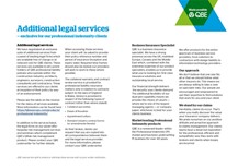 Additional Legal Services - Brokers (PDF 67Kb)