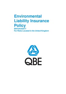 Environmental Liability Insurance UK Policy ENVUK032017 (PDF 445Kb)