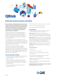QRisk: Build better business resilience with QRisk