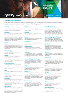QBE CyberCrime - Understand the threats