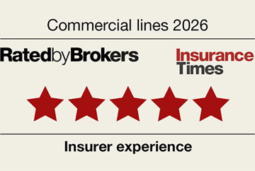 QBE rated 5 Stars for commercial lines broker service