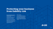 QBE Casualty Proposition - protecting your business from liability risk