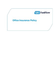 ARCHIVE - POFF160418 Office Insurance Policy