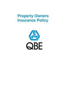PPOF250518 Property Owners Insurance