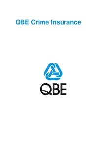 ARCHIVED - PCRS250518 QBE Crime Insurance Policy