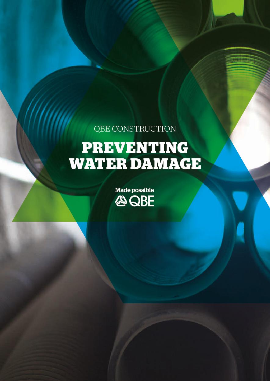 Construction - Preventing Water Damage