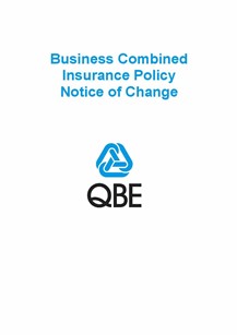 NBCC1706119 Business Combined Insurance Policy (Imarket) Notice of Change