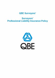 ARCHIVED - PJPL060819 QBE Surveyors' Professional Liability Policy